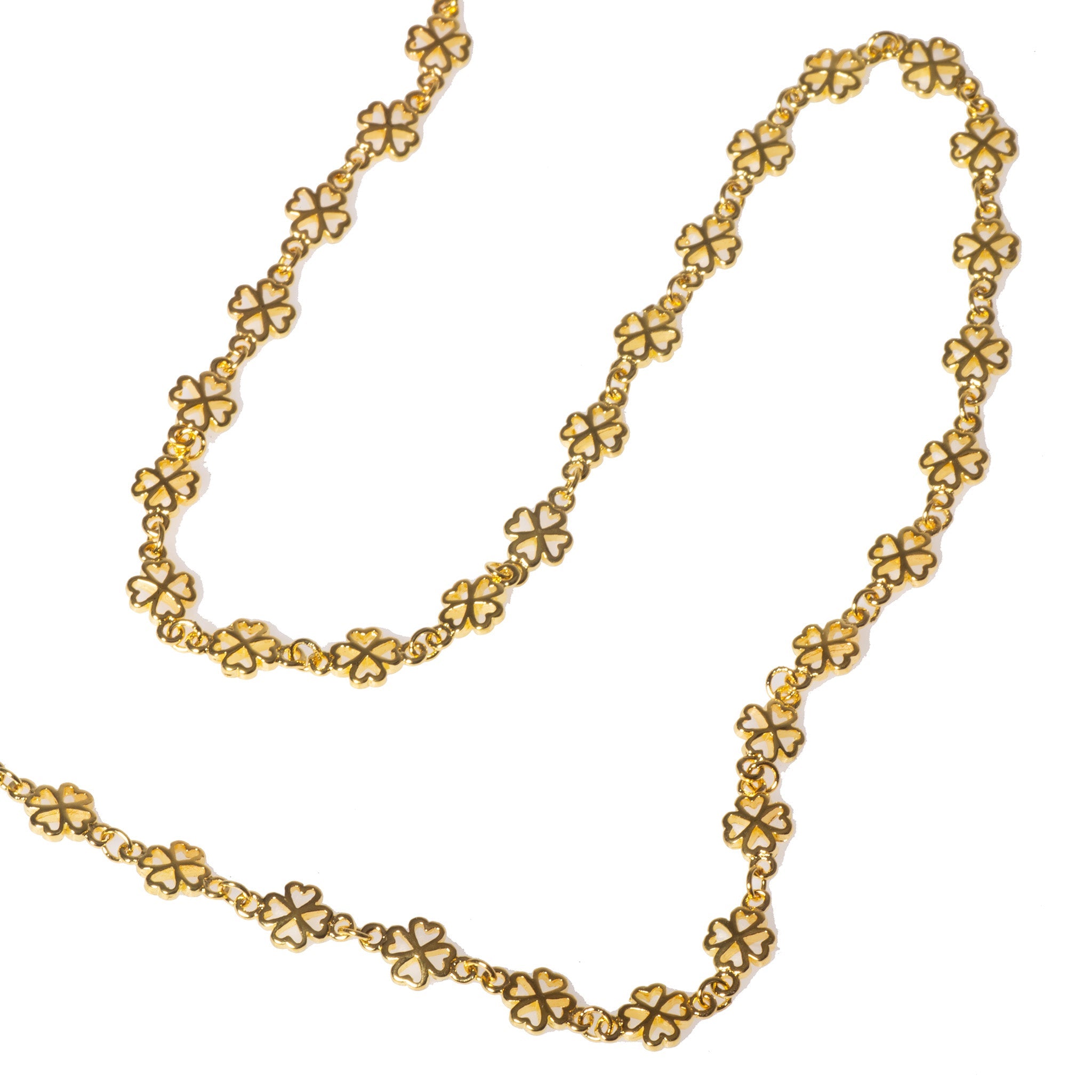 10.3mm x 5.8mm Clover Chain Specialty Chain Sold by The Foot - CH 1118