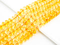 Citrine Faceted Rondelle Beads, 4x6–6x10mm, 15–16-Inch Strand
