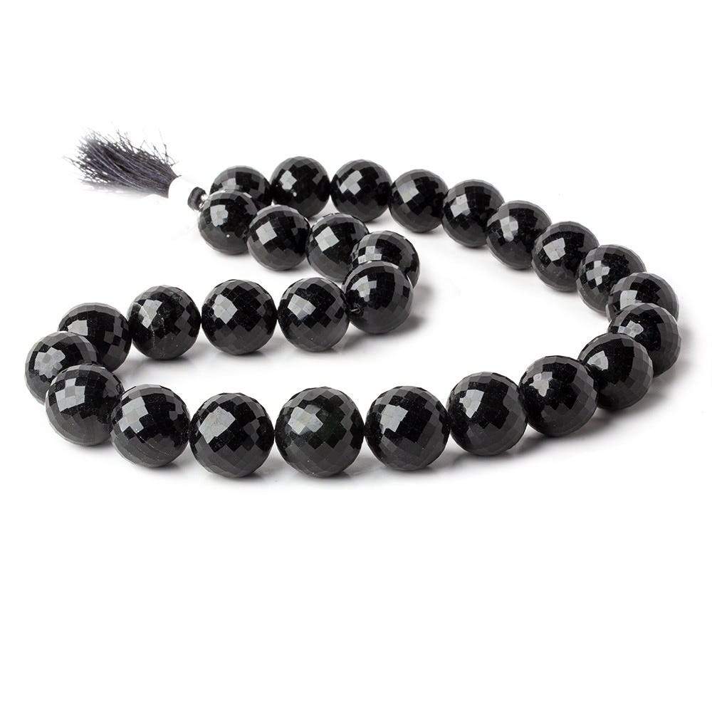 Rainbow Obsidian Faceted Round Beads, 15–17.5mm, 17-Inch Strand