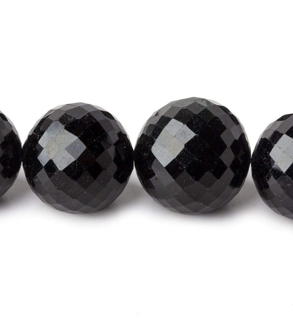 Rainbow Obsidian Faceted Round Beads, 15–17.5mm, 17-Inch Strand