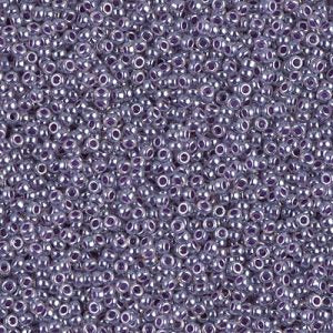 Miyuki 15-525  15/0 Purple Ceylon Glass Seed Beads - 5 gm