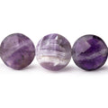 15mm Cape Amethyst Faceted Coin Beads, 8-Inch Strand