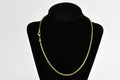 18" Snake Chain Necklace finished with Clasp - Sold by the Piece - Available in 9 Finishes - SNAKE2-N18