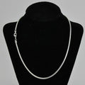 20" 1mm Snake Chain Necklace with Lobster Clasp - Sold by the Piece - Available in Silver & Gold - SNAKE1
