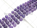 10mm Amethyst Lantern-Cut Round Beads, 15–16-Inch Strand
