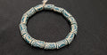 african beads gye nyame glass beads jewelry making strand top view
