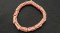 gye nyame glass beads african omnipotence strand top view