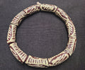 african glass beads ghana jewelry making AAB#1669 strand top view