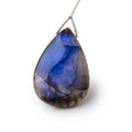 36x26x7mm Labradorite Plain Pear Pendant 1 AAA Focal