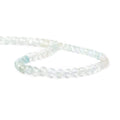 Aquamarine Faceted Round Beads, 4–5mm, 14-Inch Strand