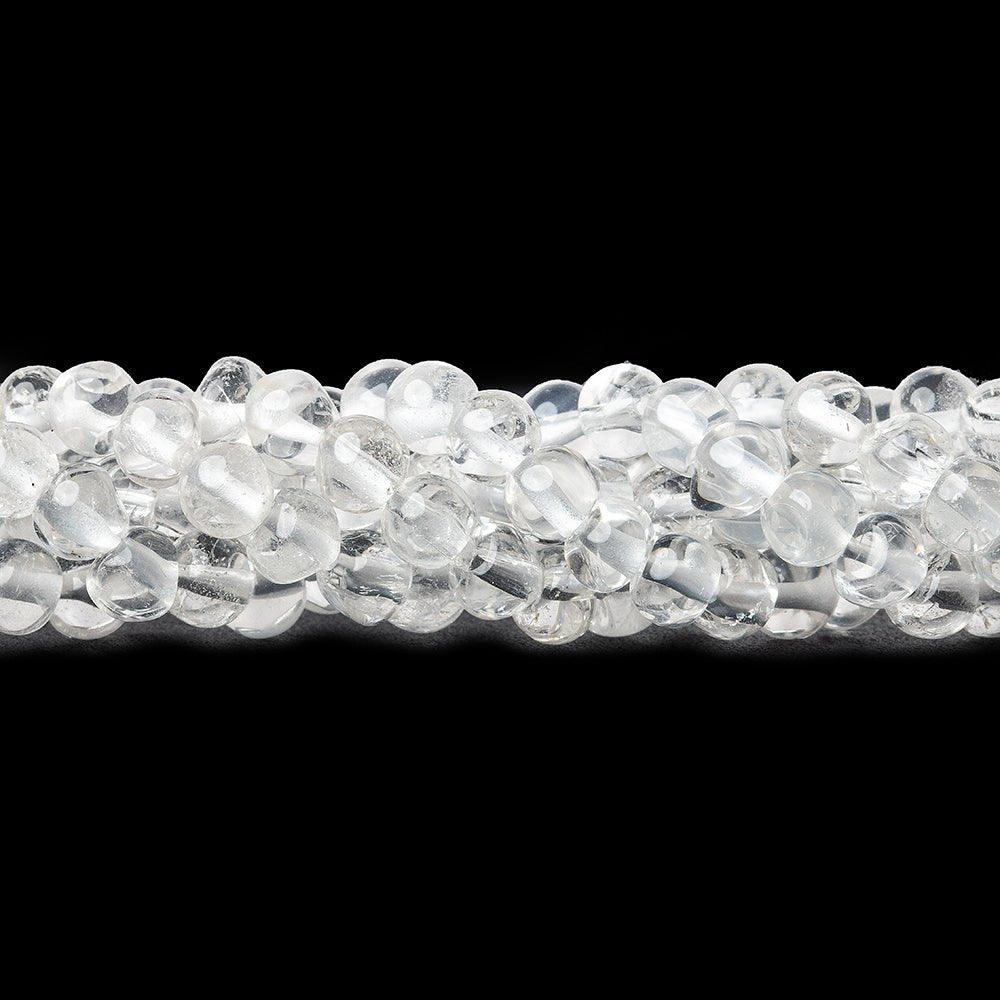 6mm Crystal Quartz Plain Round Beads 14 inch