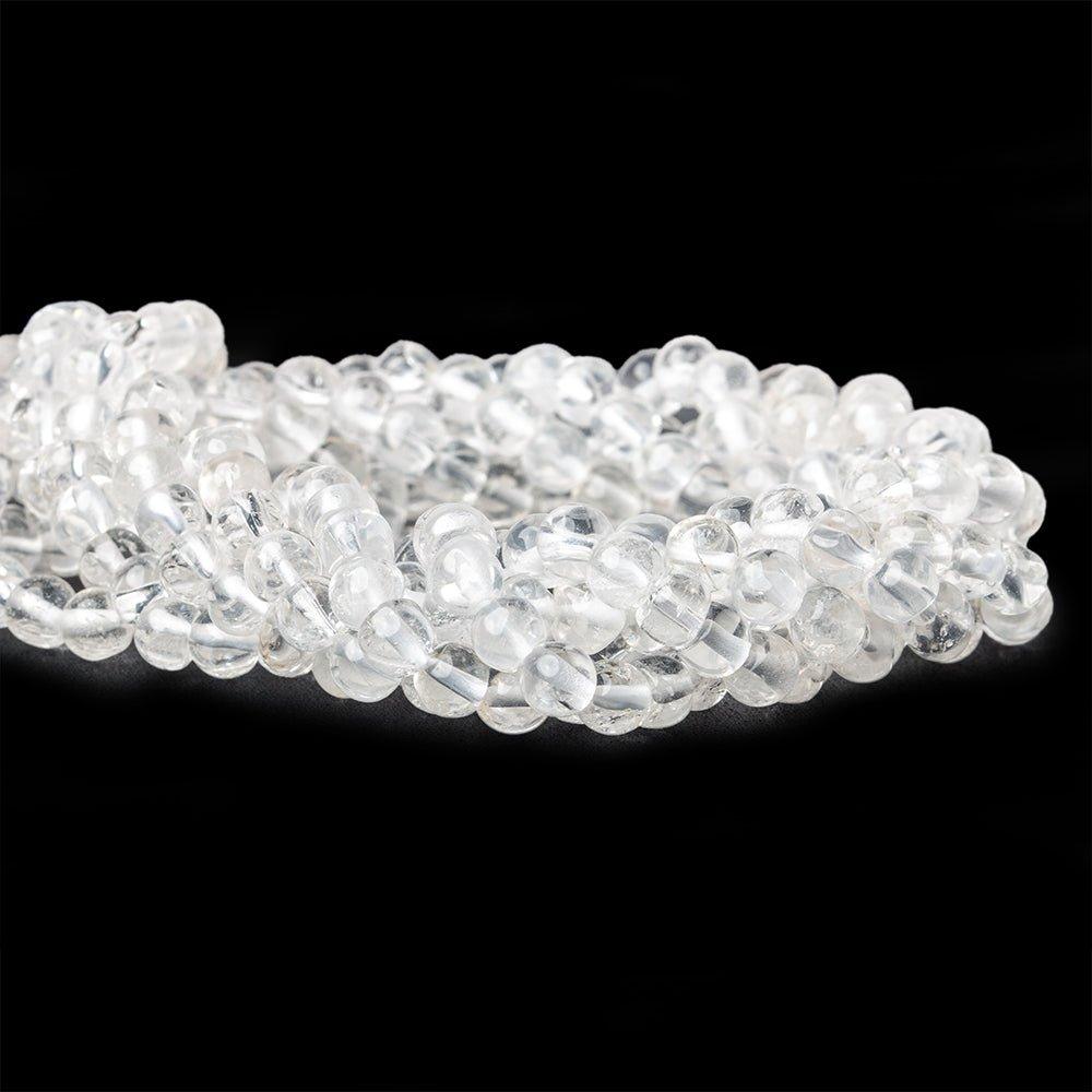 6mm Crystal Quartz Plain Round Beads 14 inch