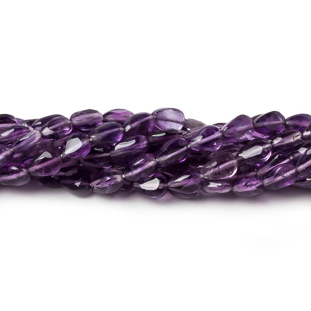 Shaded Amethyst Faceted Pear Beads, 14-Inch Strand