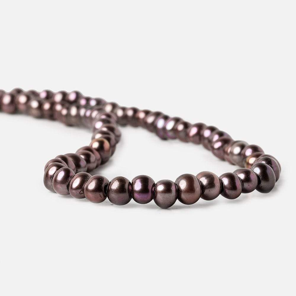 Raisin Large-Hole Freshwater Pearl Strand – 7–8mm, 15 Inch
