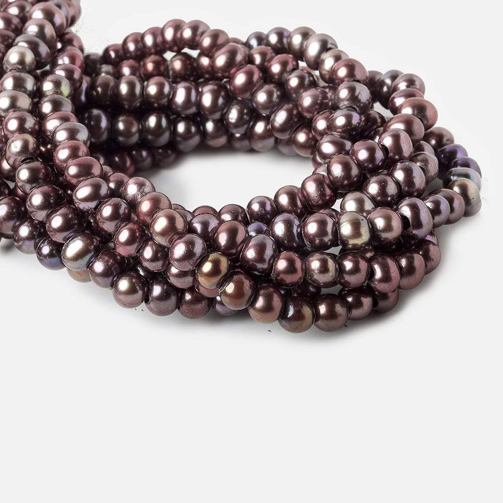 Raisin Large-Hole Freshwater Pearl Strand – 7–8mm, 15 Inch
