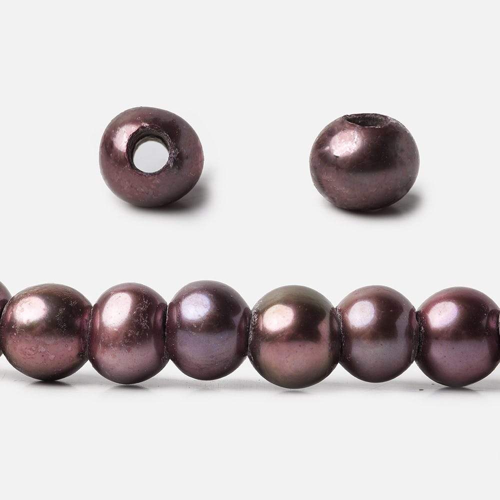 Raisin Large-Hole Freshwater Pearl Strand – 7–8mm, 15 Inch