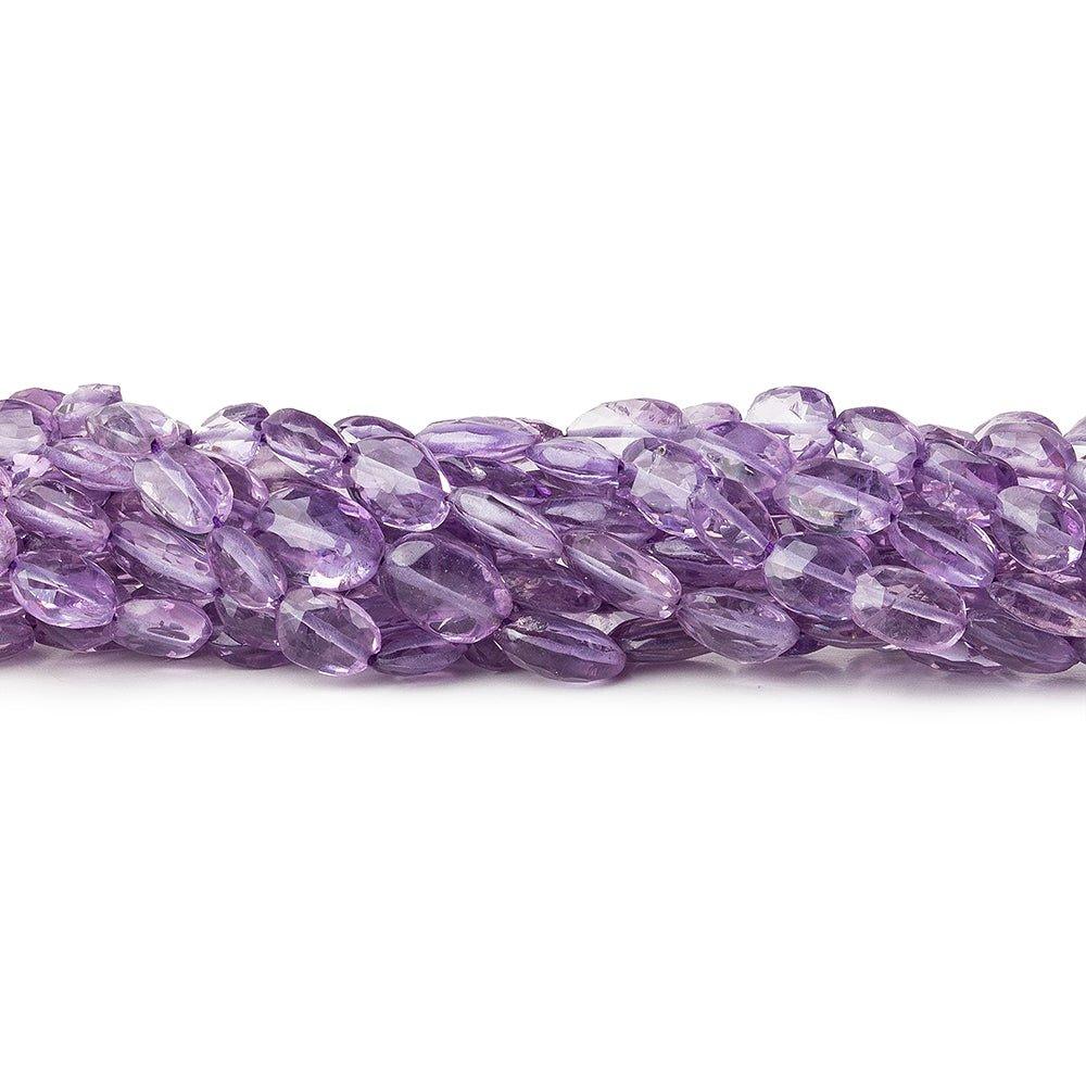 7x5mm Amethyst Faceted Ovals Beads 44 beads14 inch