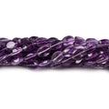 7x5mm Shaded Amethyst Faceted Oval Beads, 14-Inch Strand