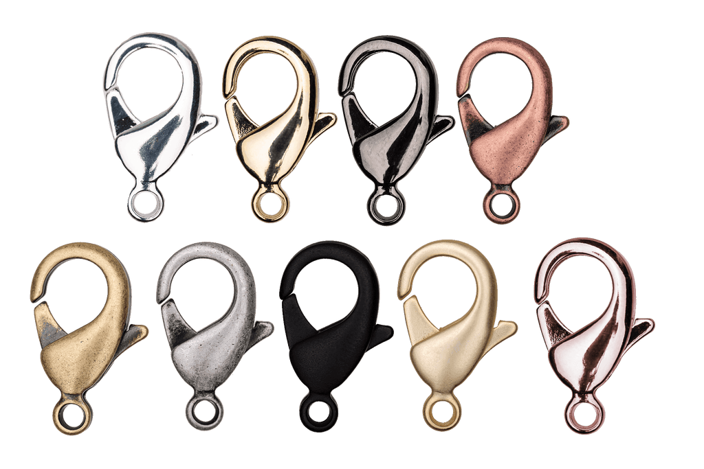 Lobster Claw Clasp Medium Size - Measures 15mm x 9mm - Sold Individually - C903.