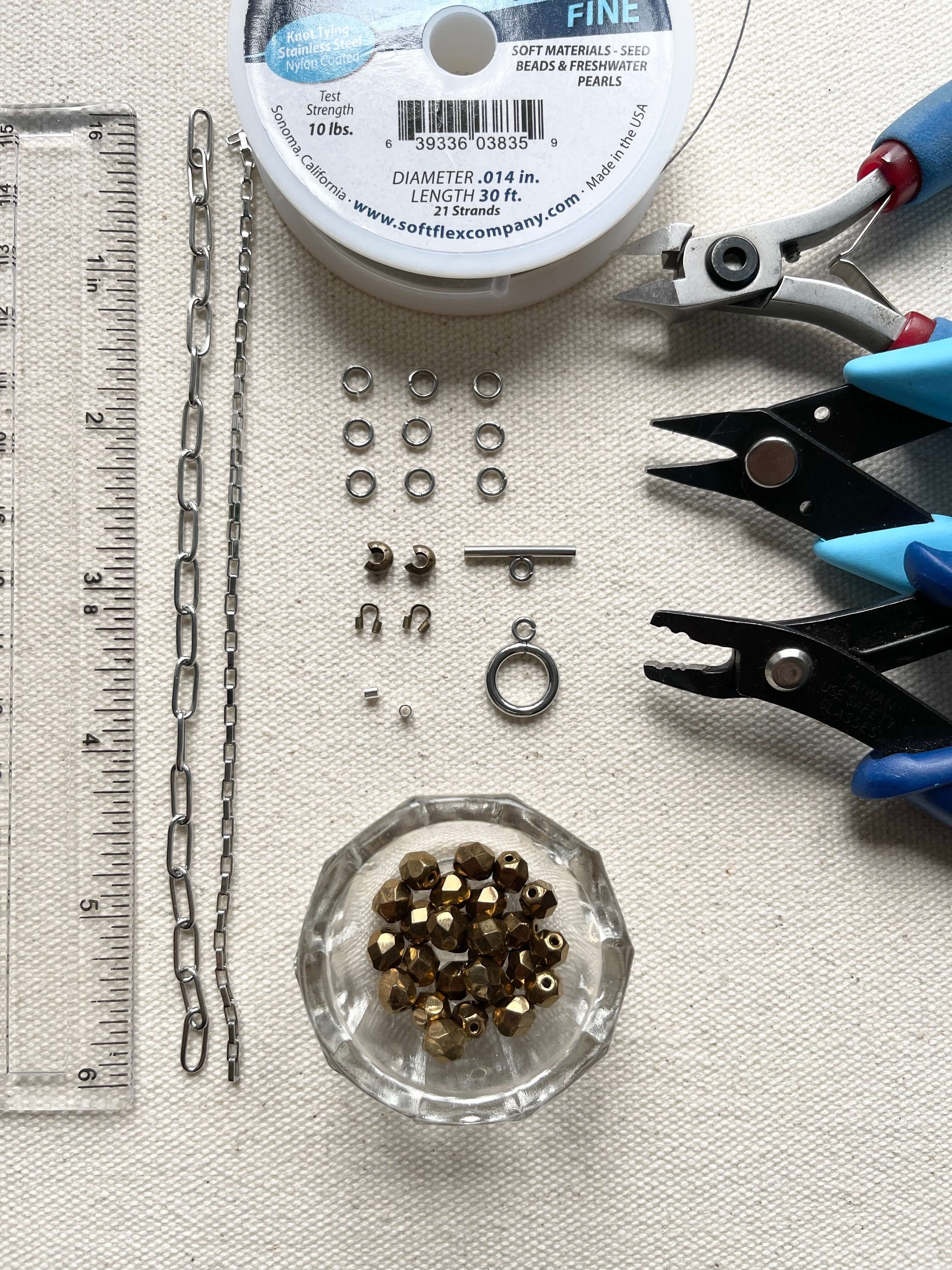 11mm x 4.25mm Stainless Steel Paperclip Cable Chain sold by the Foot - CH 147SS