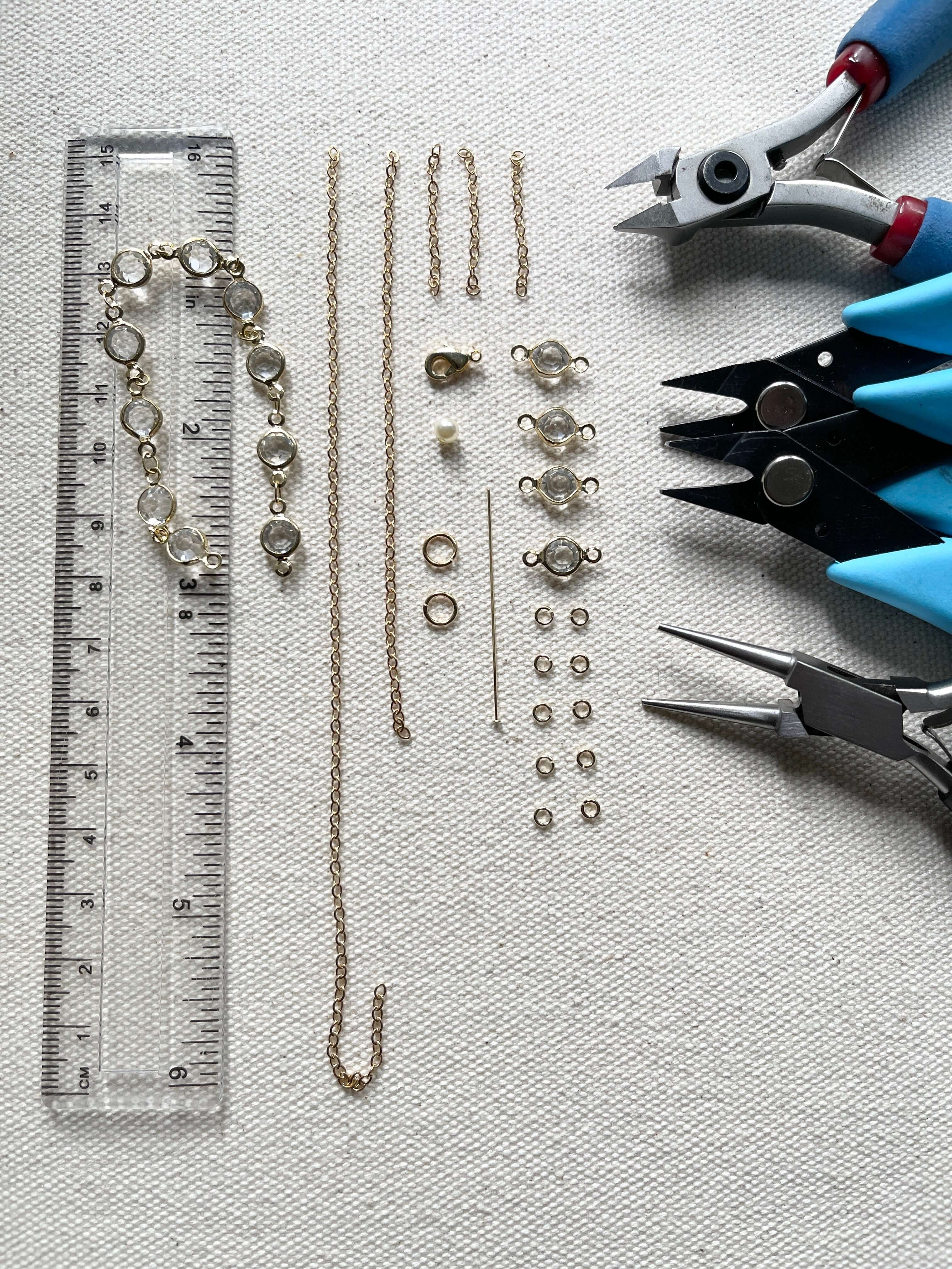 6.7mm Round Crystal Specialty Chain w/ Electro Plated Bezel sold by the Foot available in Multiple Colors - CH 154