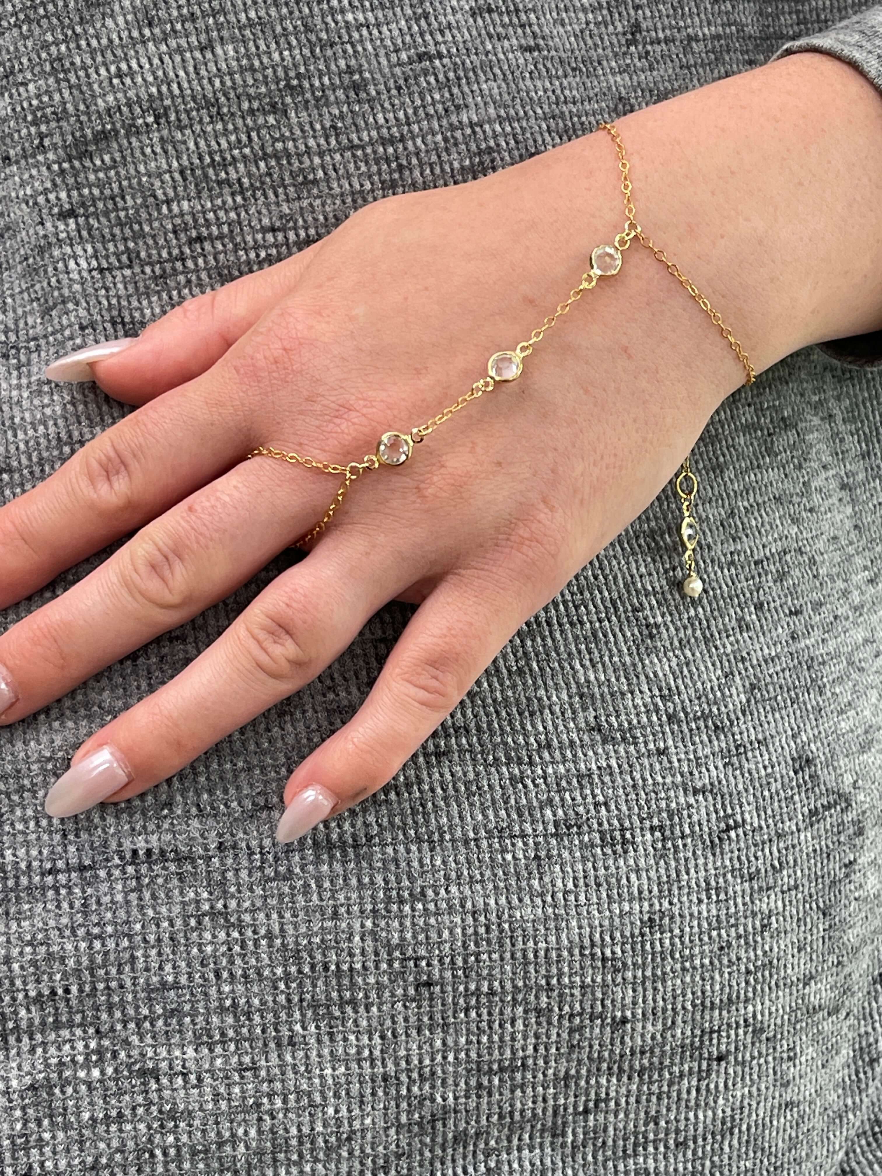 6.7mm Round Crystal Specialty Chain w/ Electro Plated Bezel sold by the Foot available in Multiple Colors - CH 154