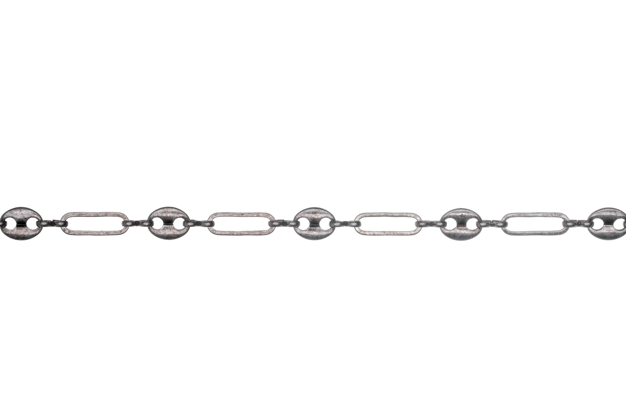 13.9mm Long x 5.10mm Wide Specialty Paperclip Gucci Mariner Chain available in Multiple Colors sold by the Foot - CH 2602
