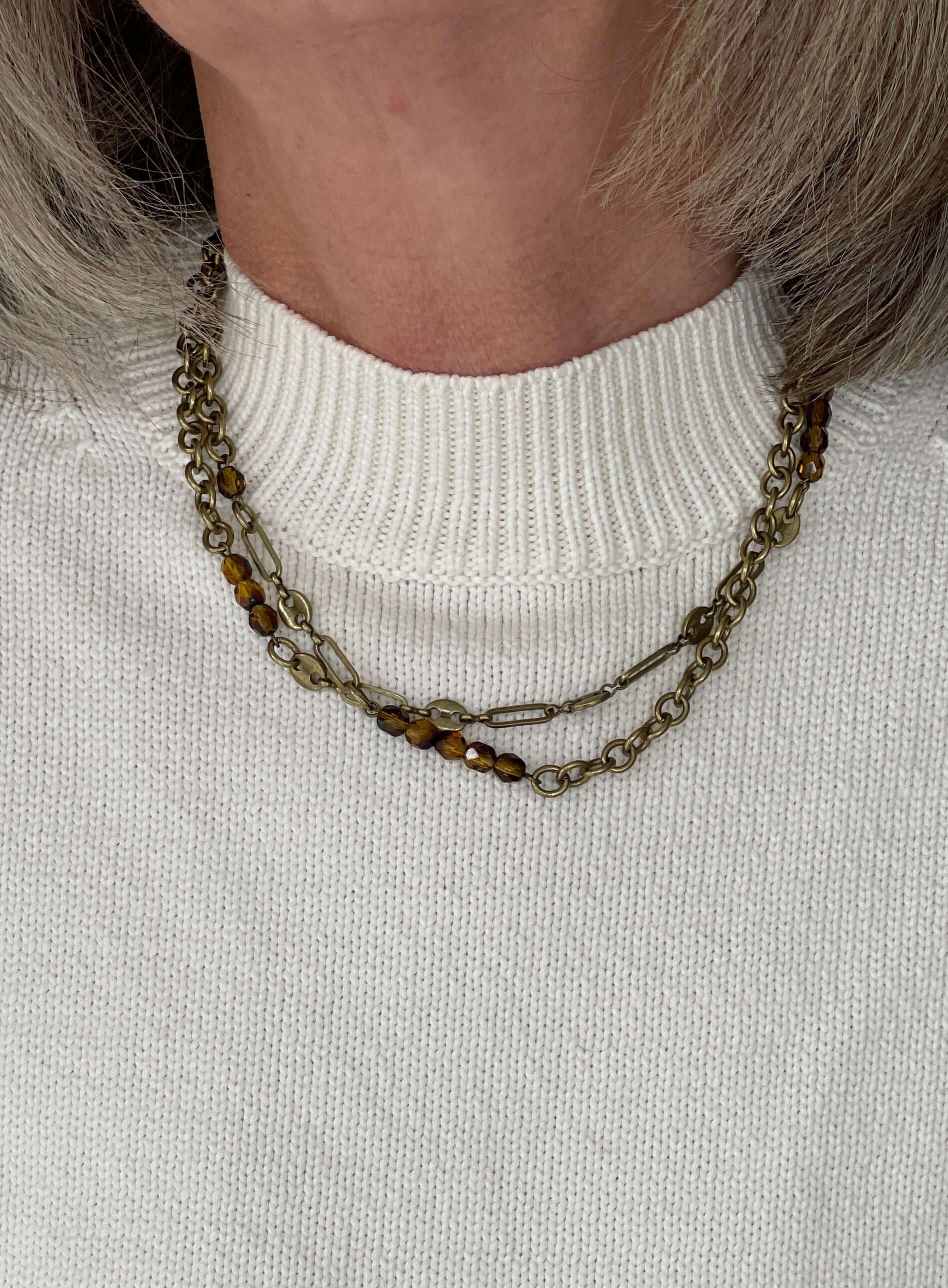 13.9mm Long x 5.10mm Wide Specialty Paperclip Gucci Mariner Chain available in Multiple Colors sold by the Foot - CH 2602