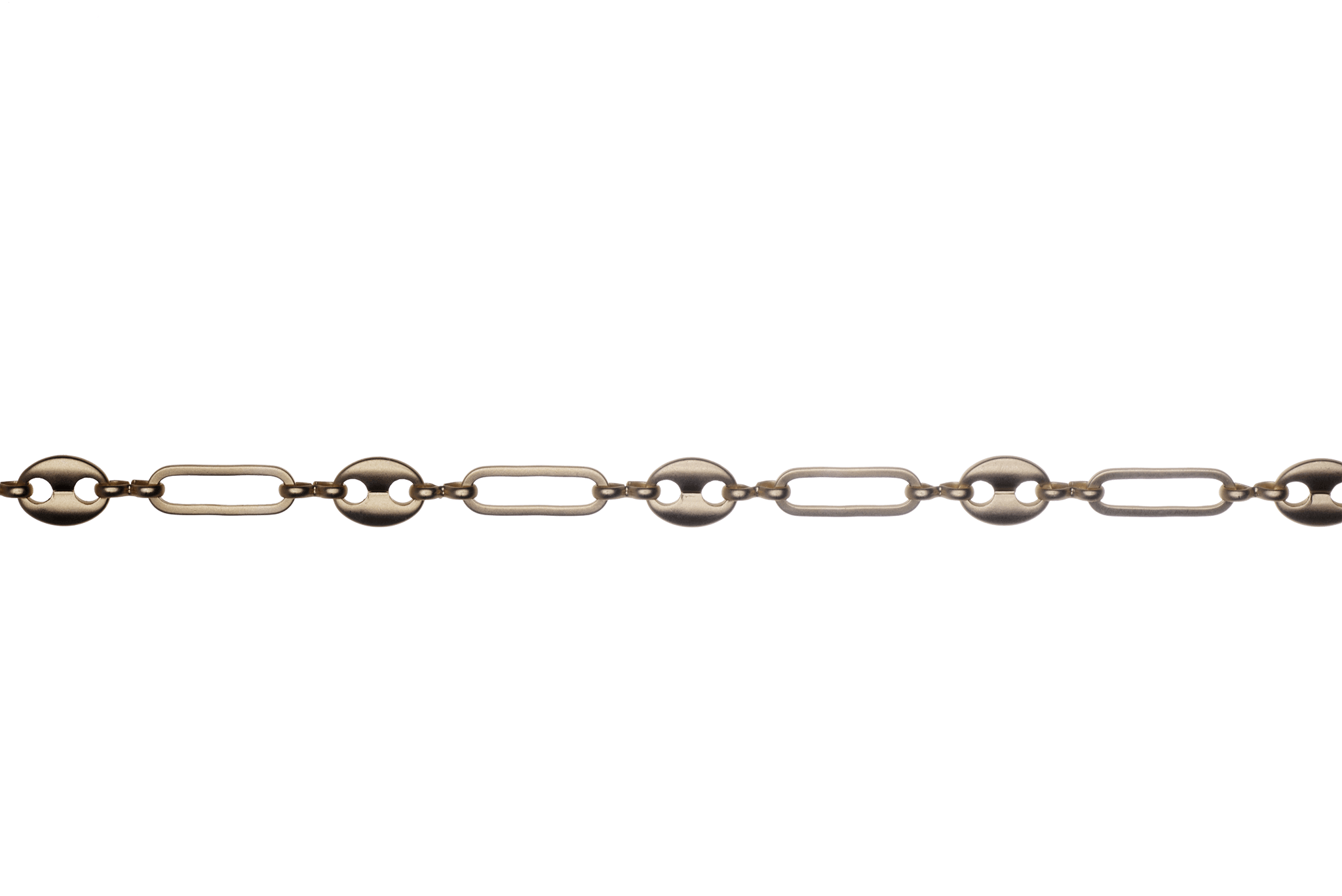 13.9mm Long x 5.10mm Wide Specialty Paperclip Gucci Mariner Chain available in Multiple Colors sold by the Foot - CH 2602