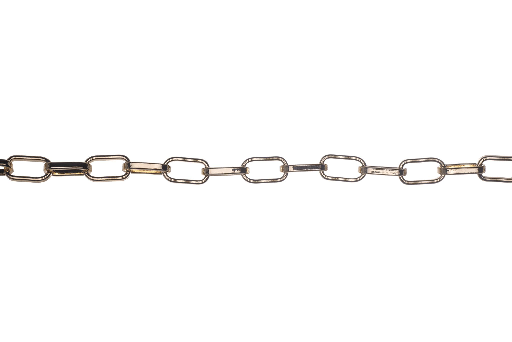 Paperclip Chain 12mm x 6.7mm available in Multiple Colors sold by the Foot - CH 2603