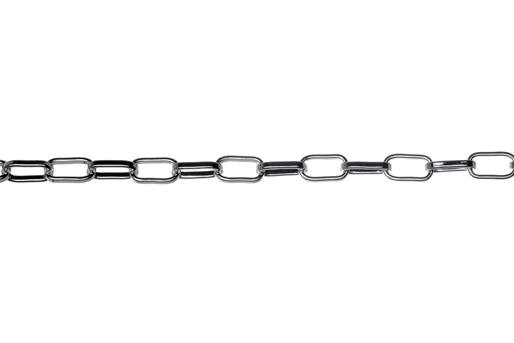 Paperclip Chain 12mm x 6.7mm available in Multiple Colors sold by the Foot - CH 2603
