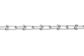 U Shaped Specialty Chain - Available in Silver & Gold - Measures 15.8mm x 7.2mm - Sold by the Foot - CH 2606
