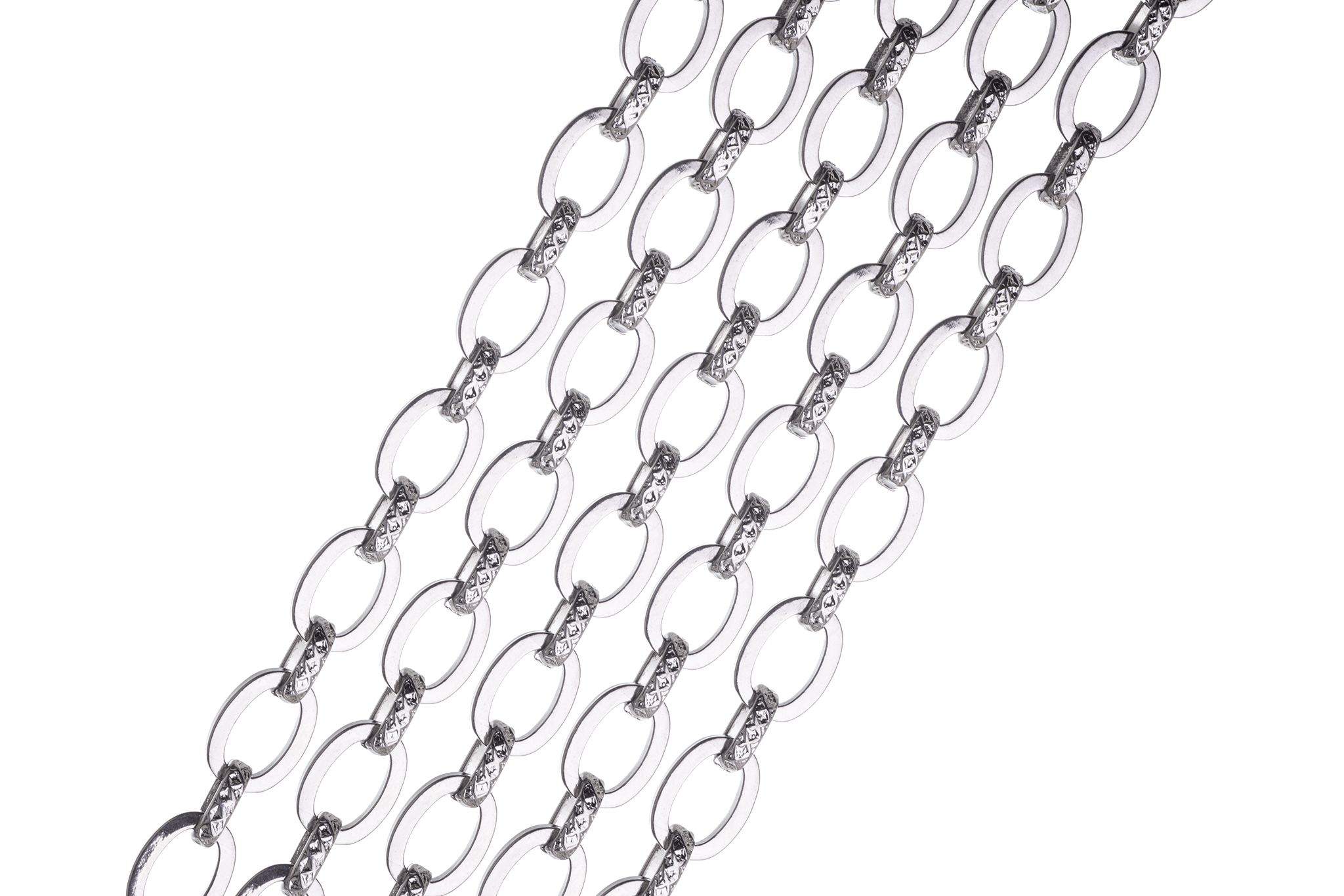 16 Gauge Oval Cable Chain - Made of 304 stainless steel - Sold by the foot - CH-75SS