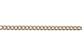 Curb Chain Non-Tarnish Gold 4mm x 3mm Stainless Steel Sold by the Foot