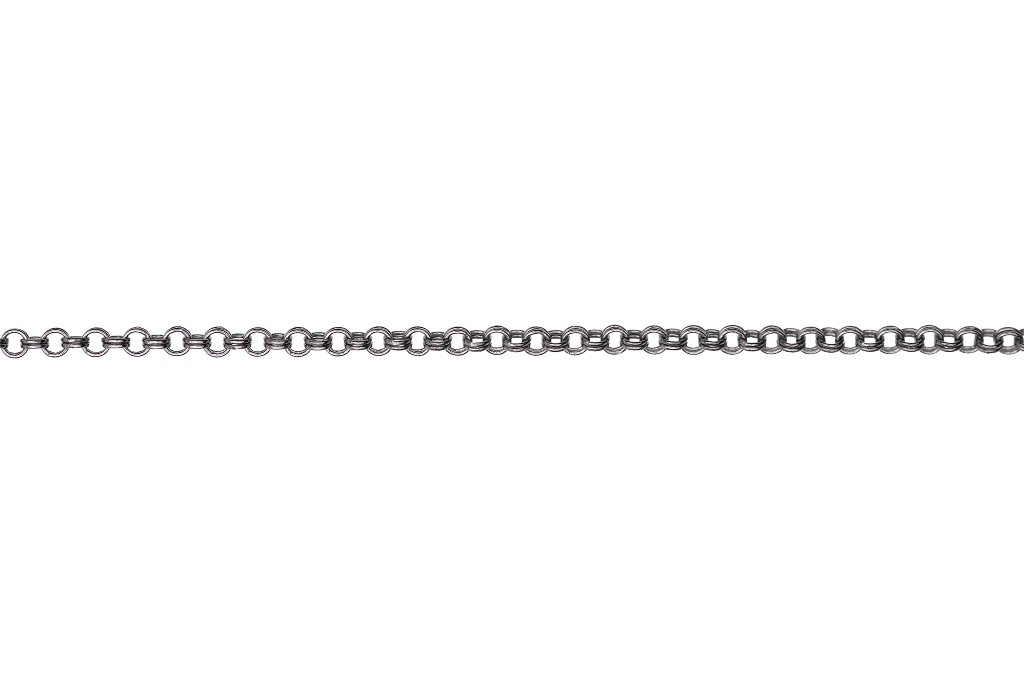 Rolo Chain Double Link XS Size 1.7mm - Multiple Colors - Per Foot CH-70