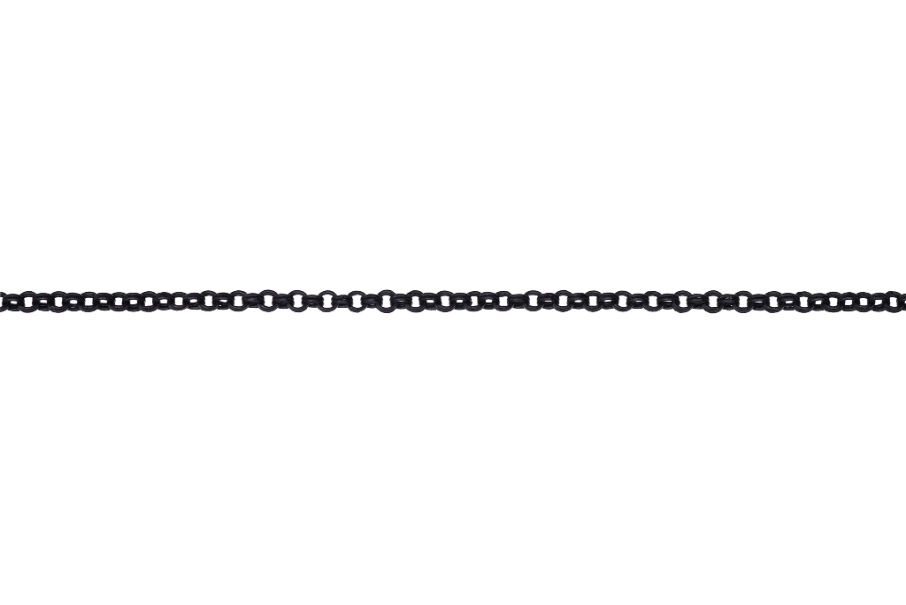 Rolo Chain Double Link XS Size 1.7mm - Multiple Colors - Per Foot CH-70