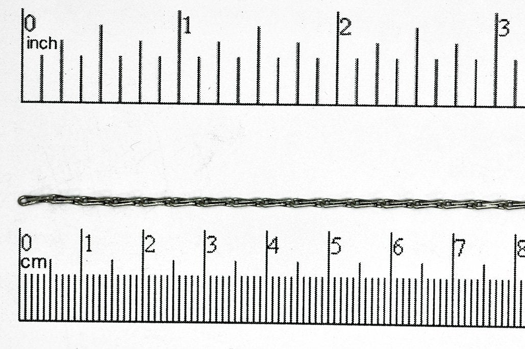 6mm x 1.5mm Teardrop Bar Specialty Chain - Available in Multiple Colors - Sold by The Foot - CH 893