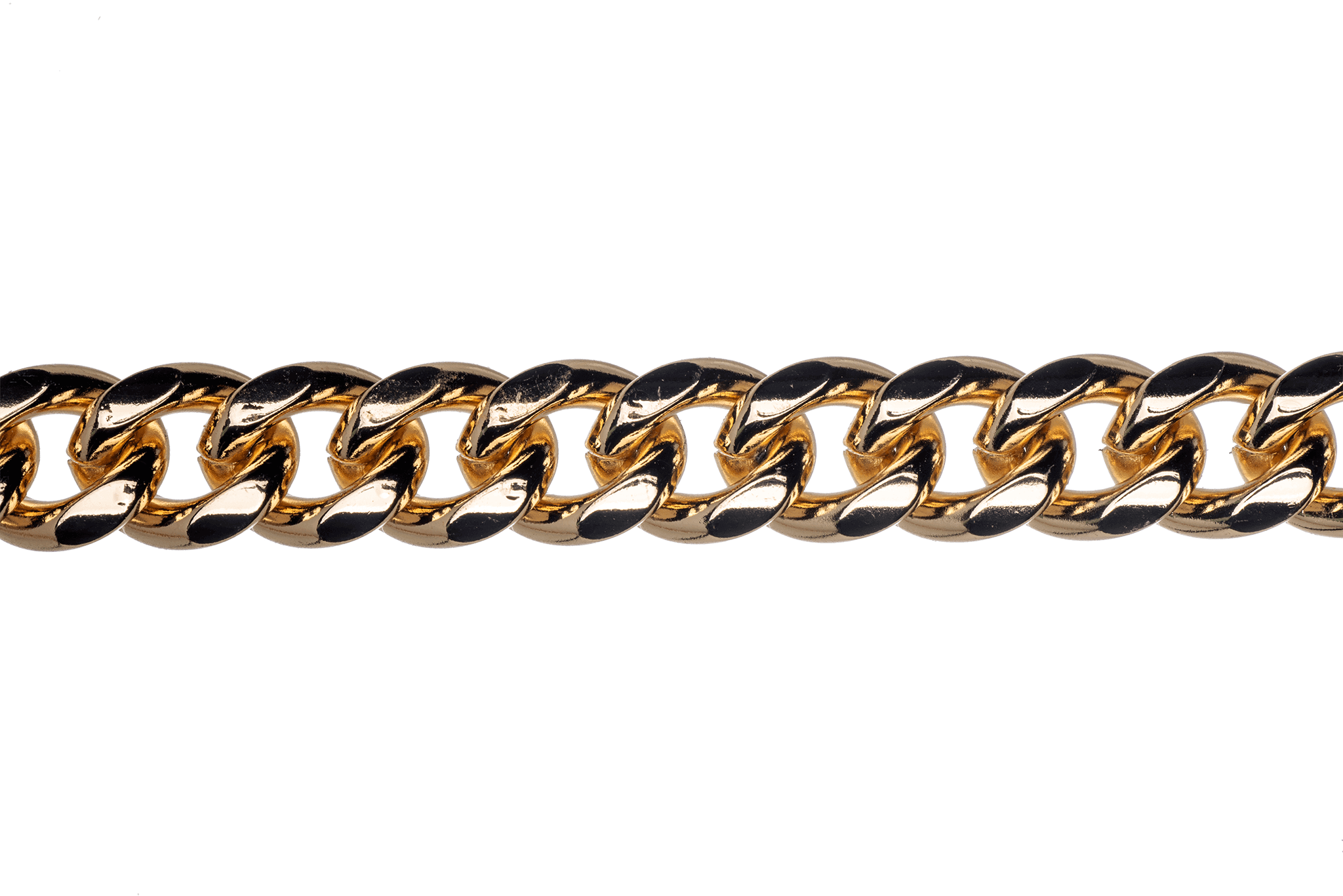 XL Cuban Curb Chain - Multiple Finishes Available - Measures 11mm - Sold by the Foot - CH 917