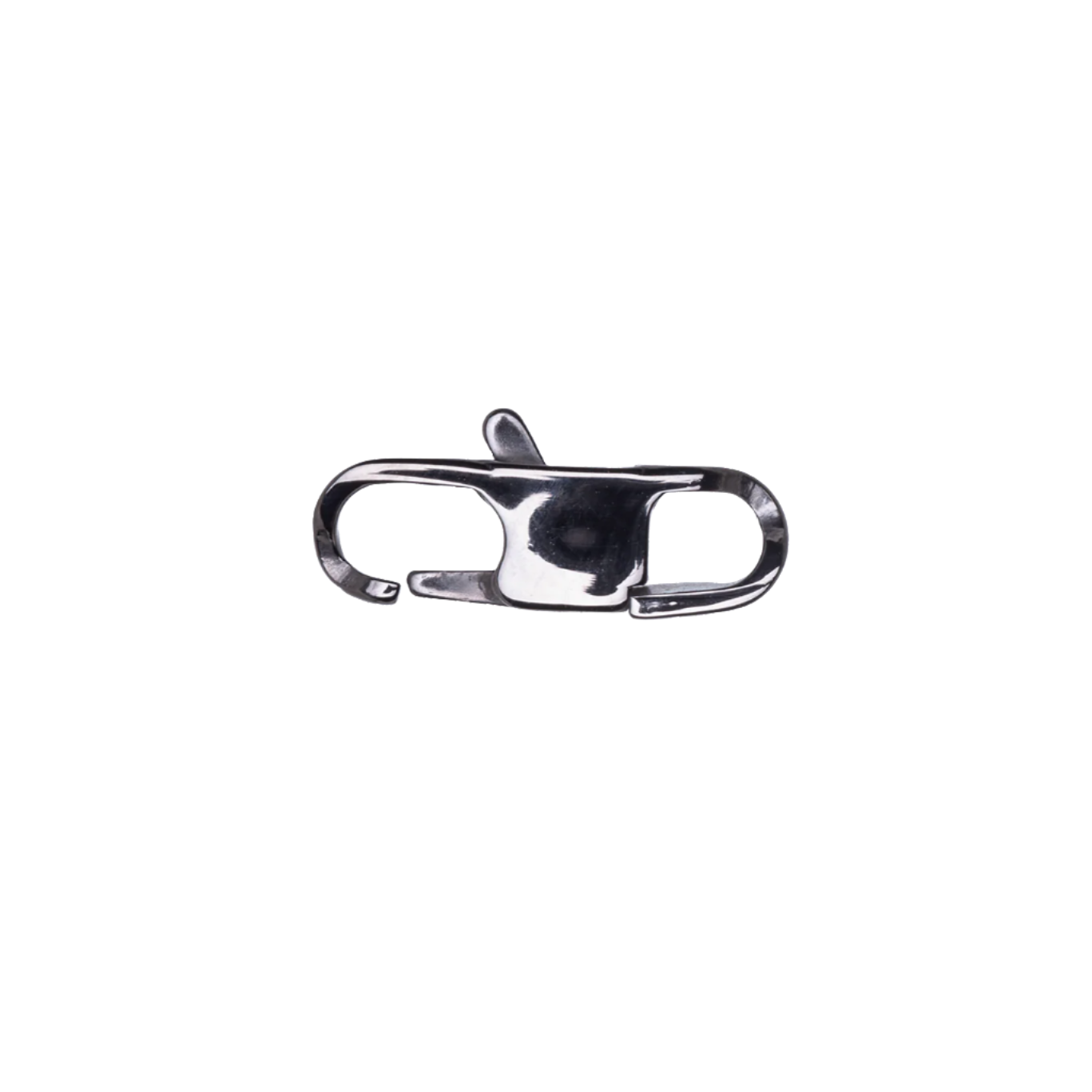 16mm x 5mm Curb Chain Trigger Clasp - Made of 316 Stainless Steel - Sold by the piece - CL/CURB1SS