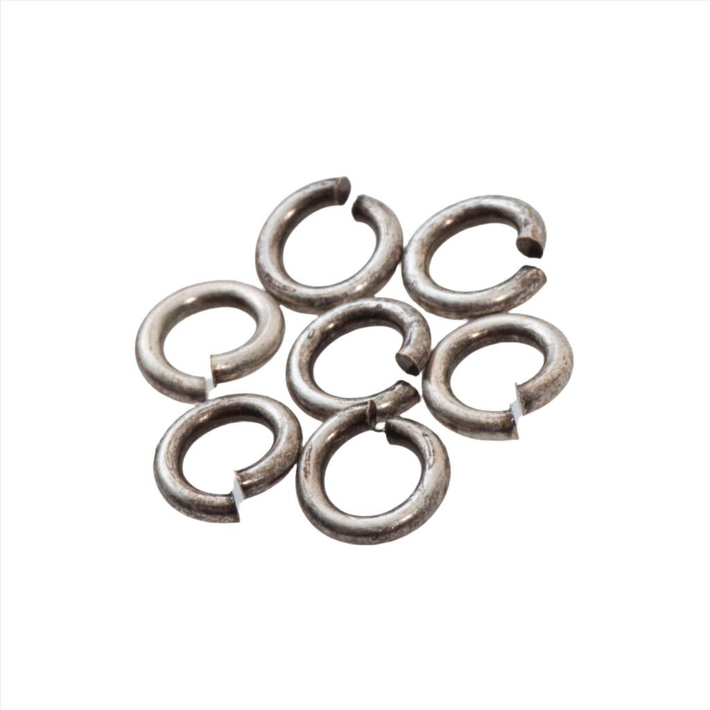 Jump Ring - 4mm 18 Gauge - Sold in 25 Gram Packs (Approx. 275pcs) J/R 4