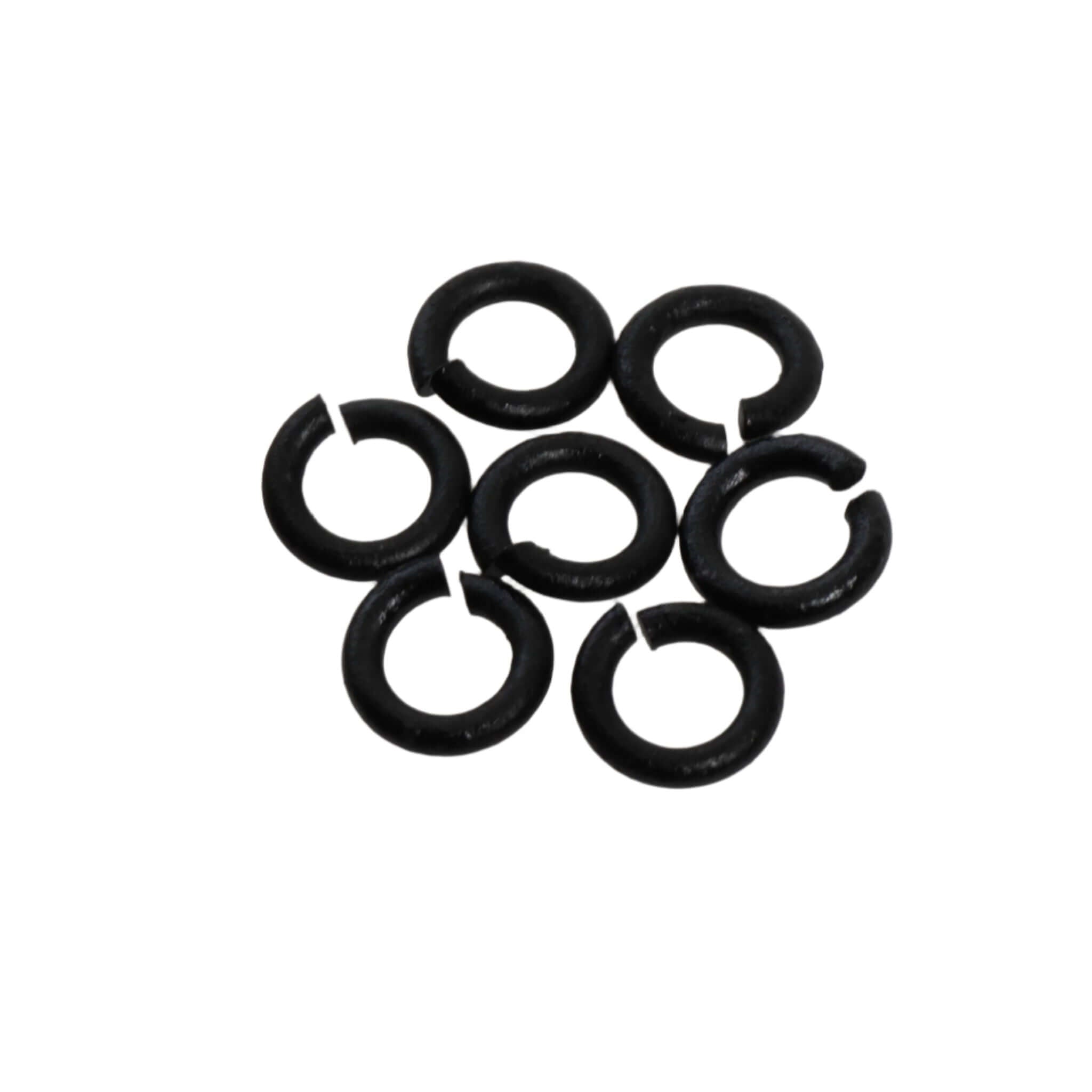 Jump Ring - 4mm 18 Gauge - Sold in 25 Gram Packs (Approx. 275pcs) J/R 4