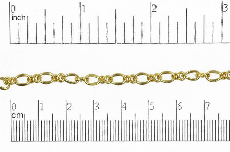 Figaro Chain - Medium Size - Multiple Colors - Nickel-Free - Per Foot CH-1600