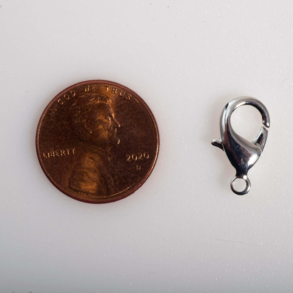 Lobster Claw Clasp Medium Size - Measures 15mm x 9mm - Sold Individually - C903.