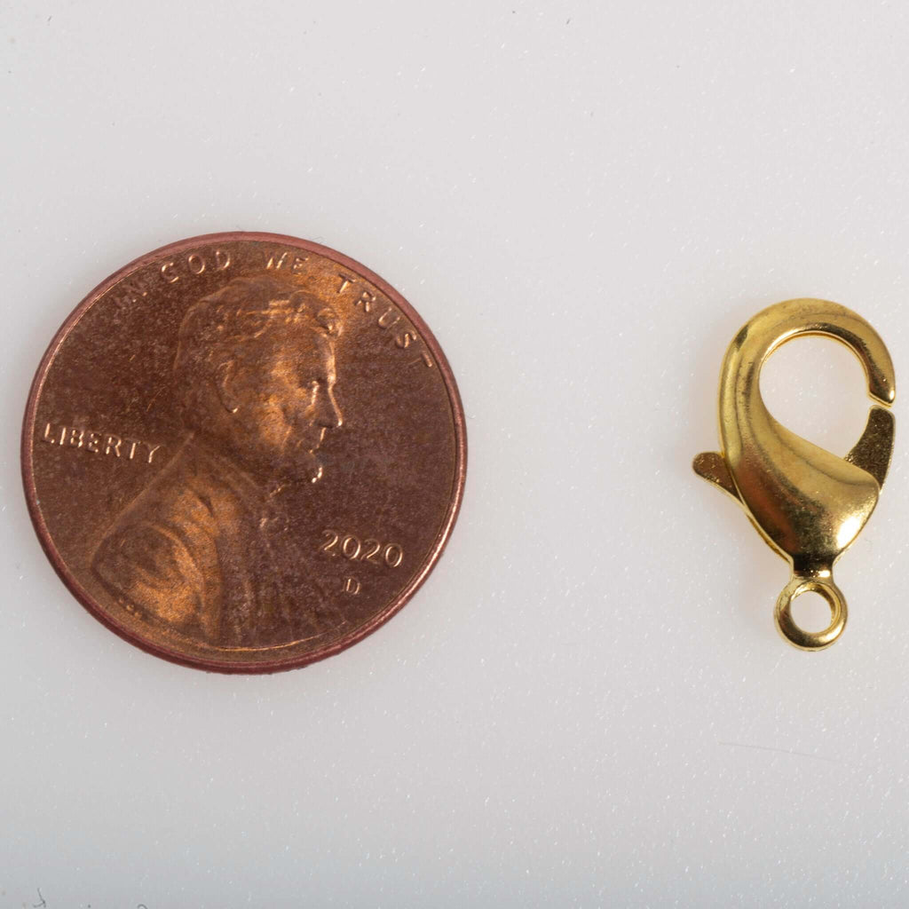 Lobster Claw Clasp Medium Size - Measures 15mm x 9mm - Sold Individually - C903.