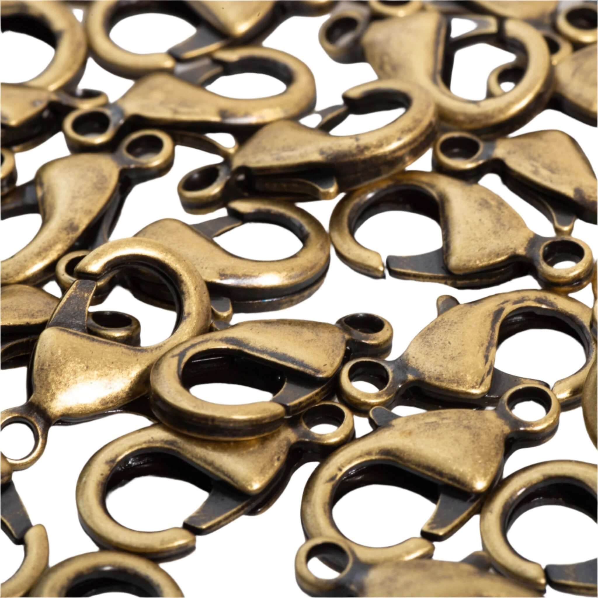 Lobster Claw Clasp Medium Size - Measures 15mm x 9mm - Sold Individually - C903.