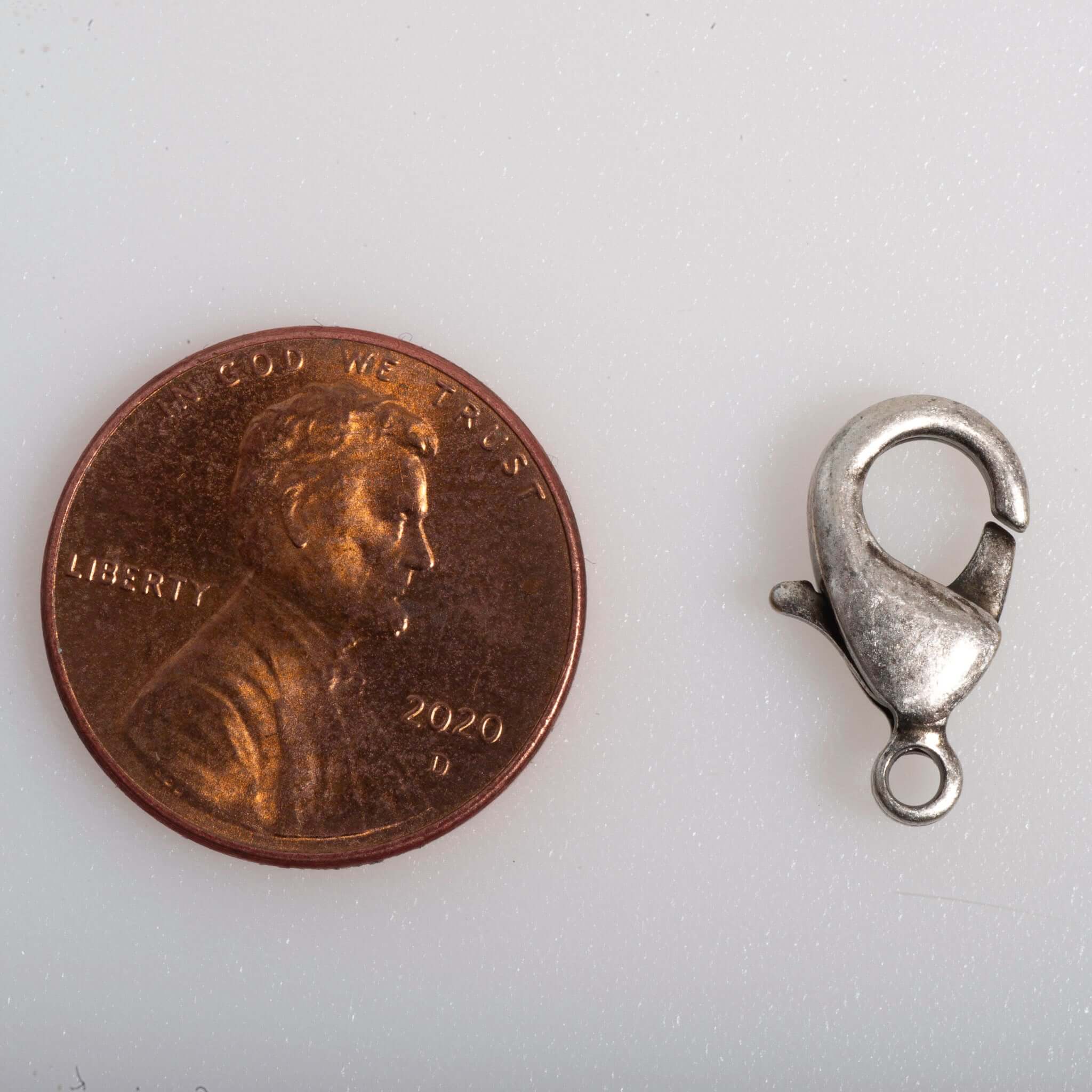 Lobster Claw Clasp Medium Size - Measures 15mm x 9mm - Sold Individually - C903.