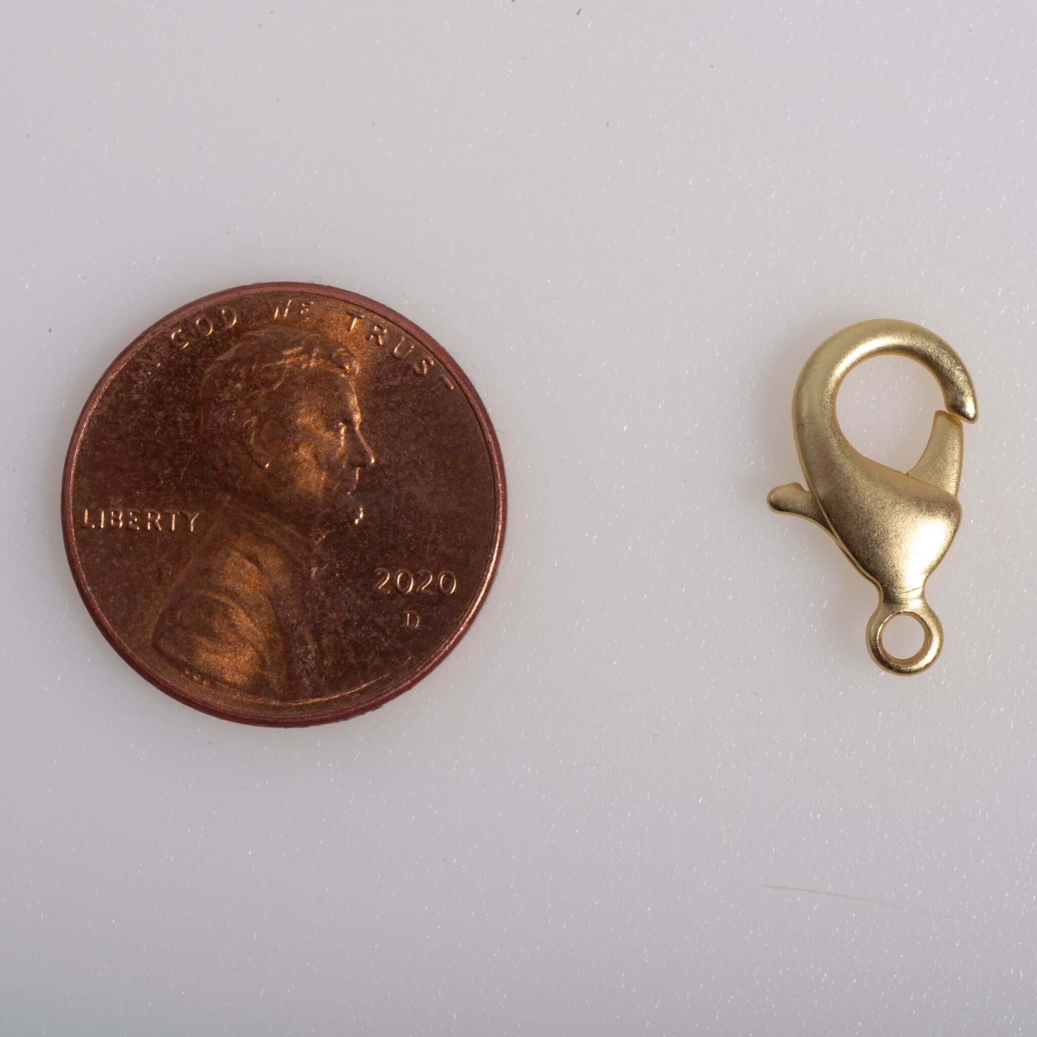 Lobster Claw Clasp Medium Size - Measures 15mm x 9mm - Sold Individually - C903.