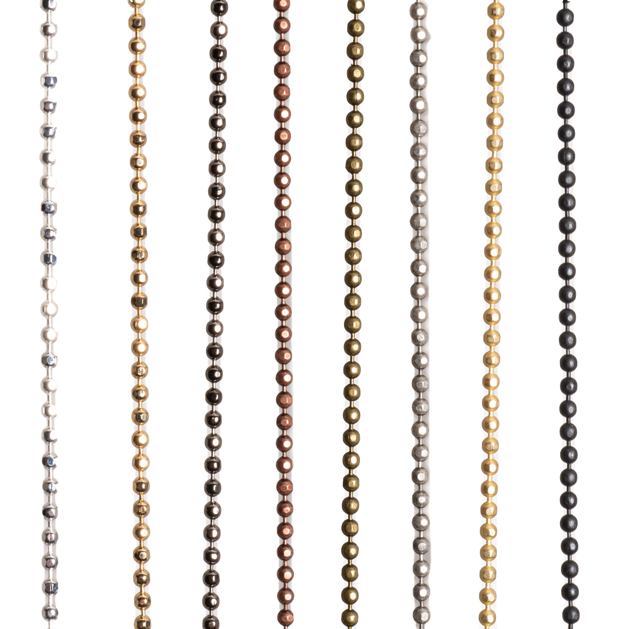 1.5mm Diamond Cut Ball Chain Sold by The Foot - CH 853
