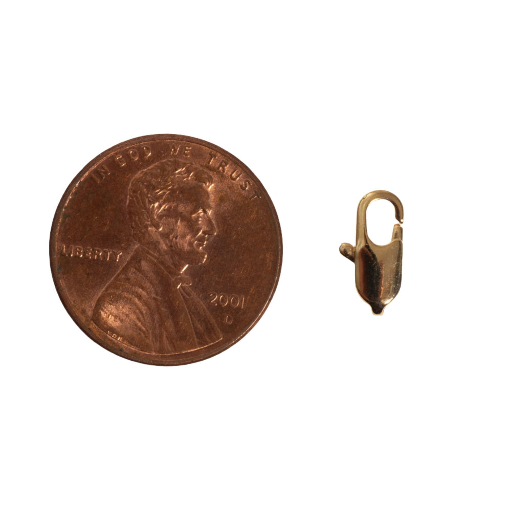 Lobster Claw Clasp Size XS - Measures 10mm x 4mm - Available in Many Finishes - Sold Individually - C601.