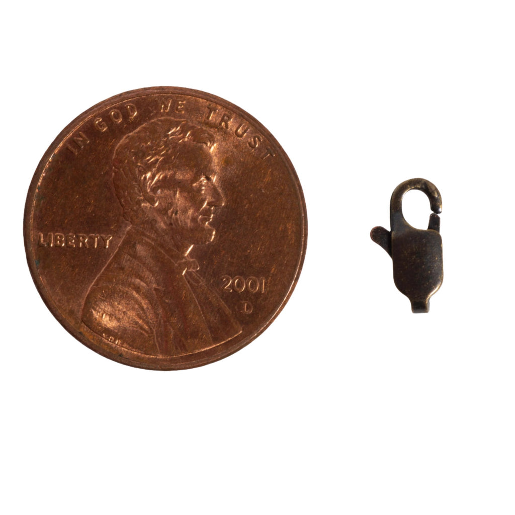 Lobster Claw Clasp Size XS - Measures 10mm x 4mm - Available in Many Finishes - Sold Individually - C601.